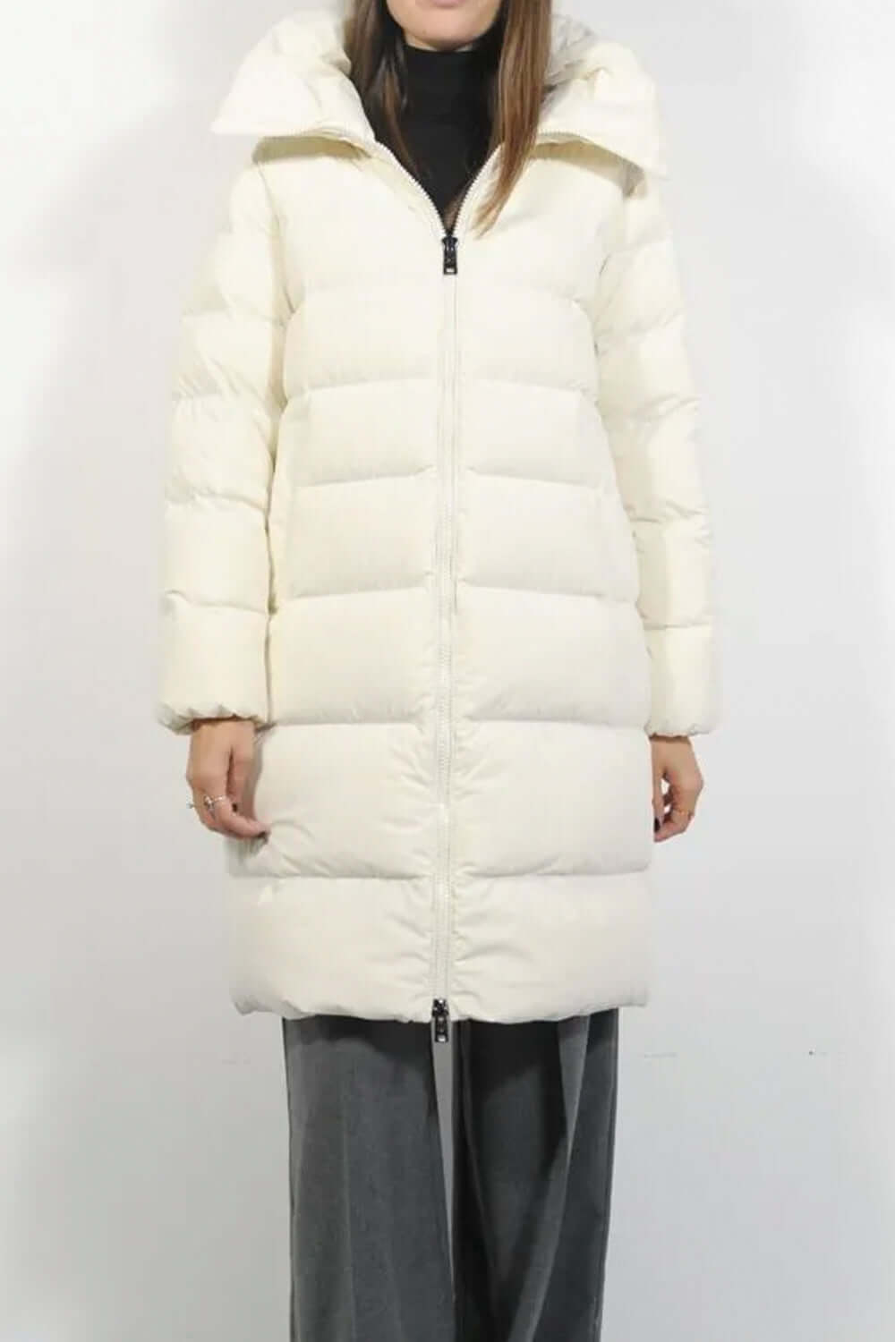 PEOPLE OF SHIBUYA Giubbotto Aijia lungo trapuntato Uncategorized PEOPLE OF SHIBUYA