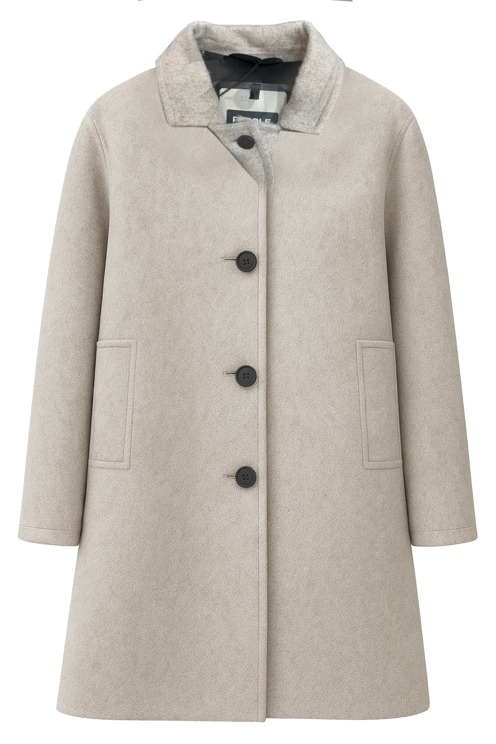 PEOPLE OF SHIBUYA Cappotto Umi in lana imbottito