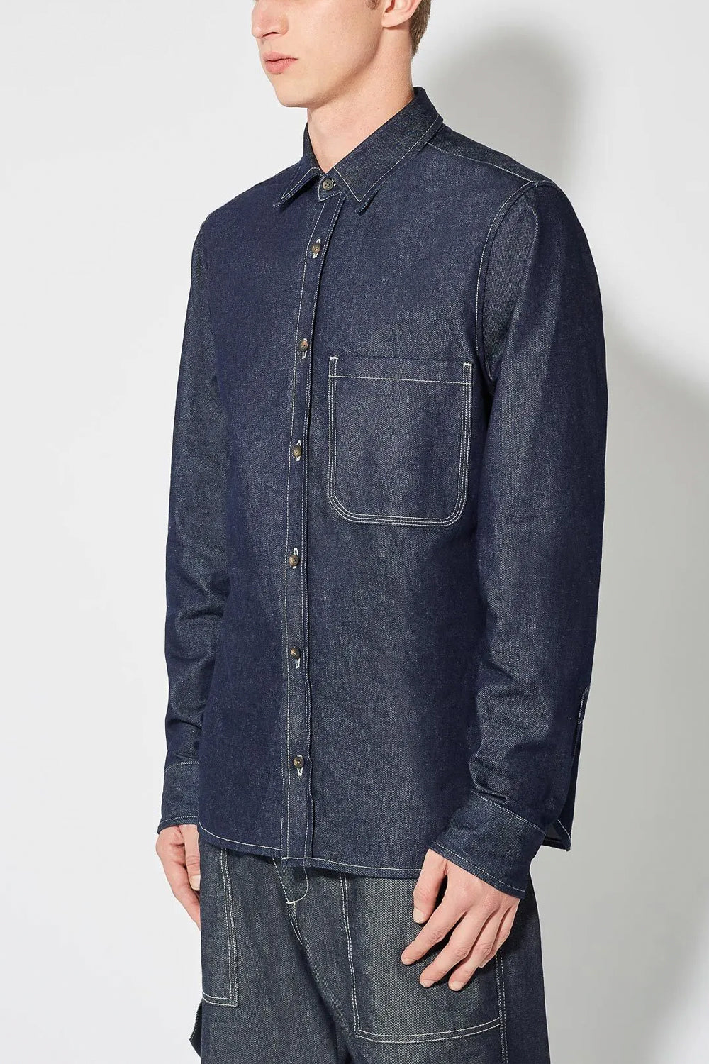 PHILIPPE MODEL Camicia David in denim