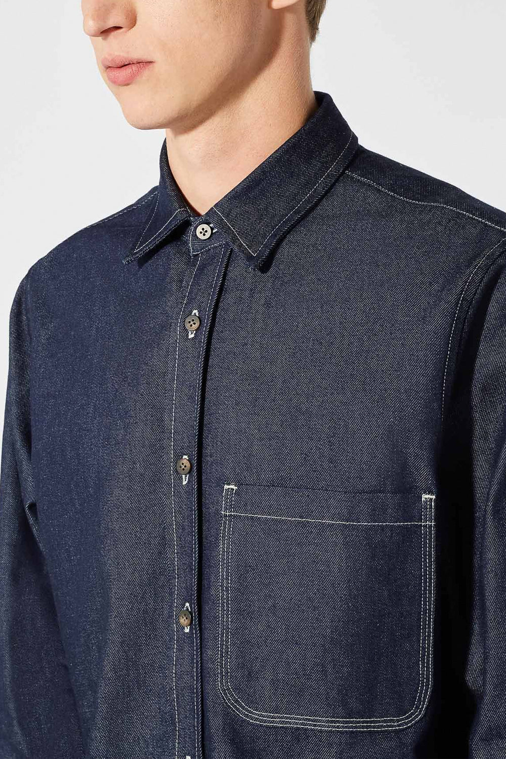 PHILIPPE MODEL Camicia David in denim