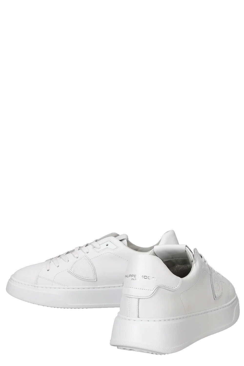 PHILIPPE MODEL Sneaker bassa Temple uomo bianco