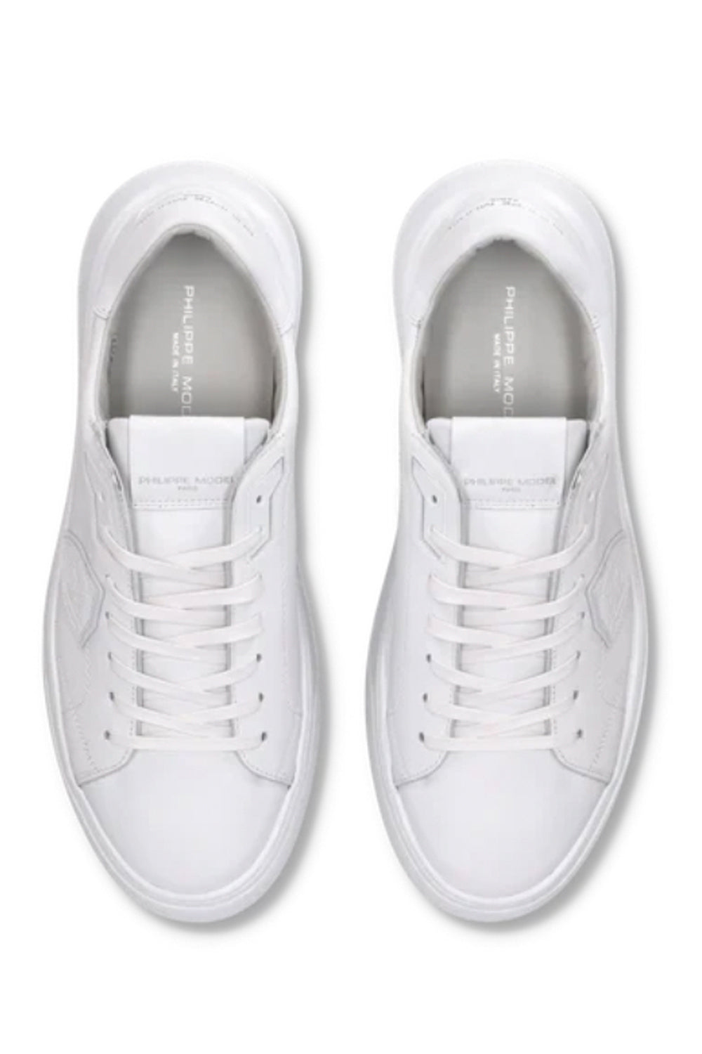 PHILIPPE MODEL Sneaker bassa Temple uomo bianco
