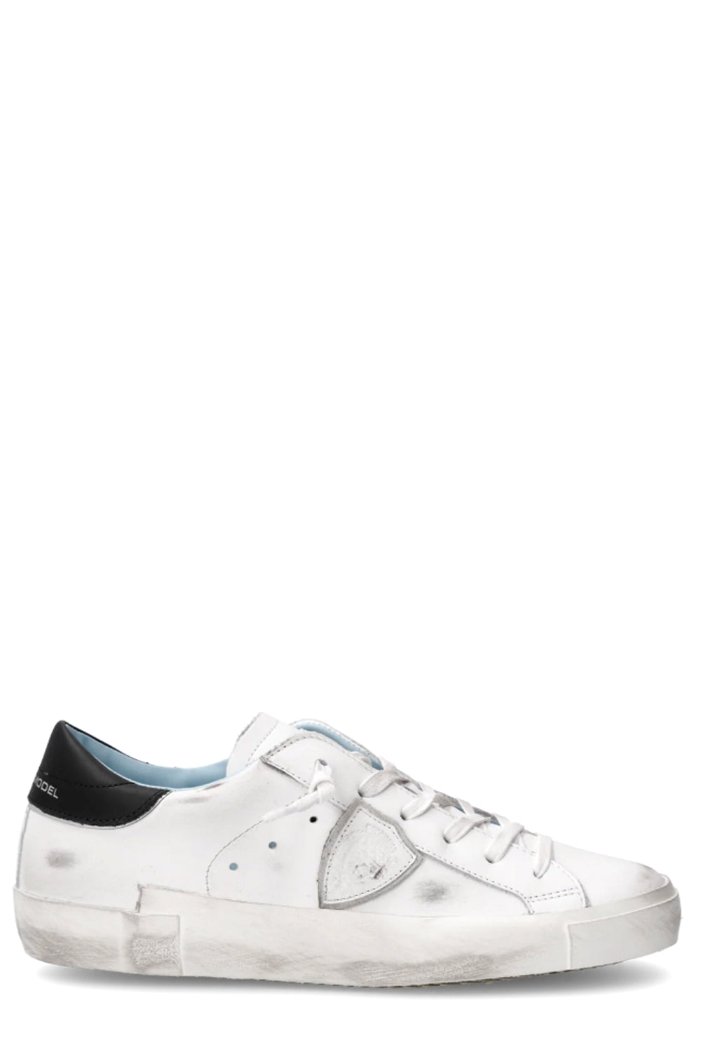 PHILIPPE MODEL Sneaker bassa Prsx donna bianco e nero