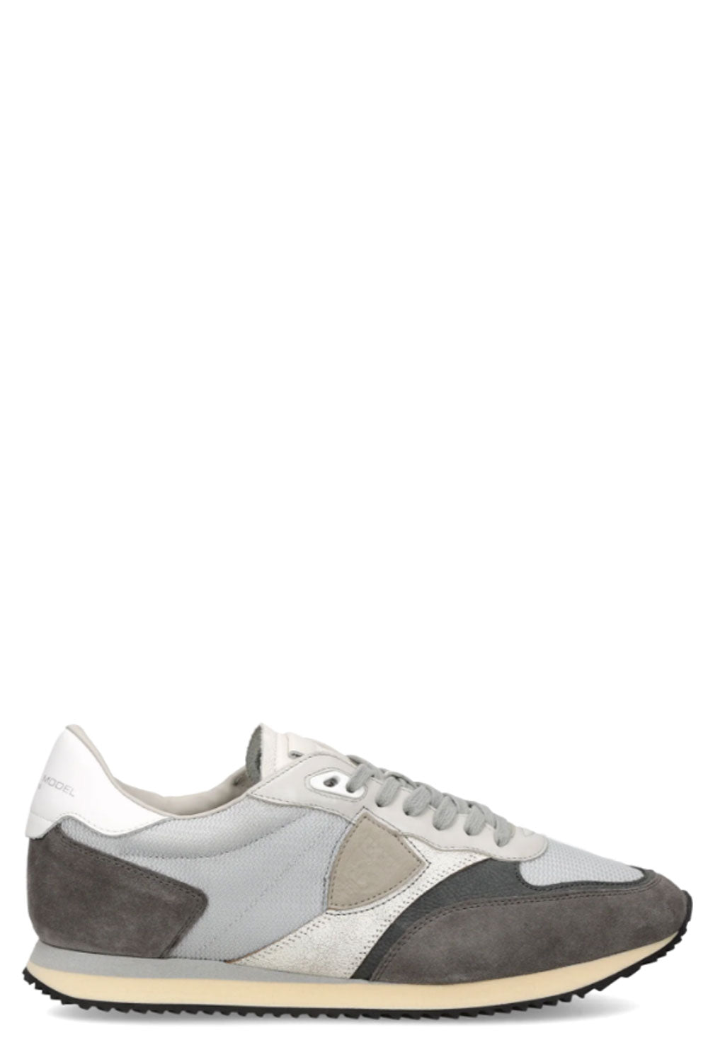 PHILIPPE MODEL Sneakers Blville Uomo Grigio Antracite Bianco
