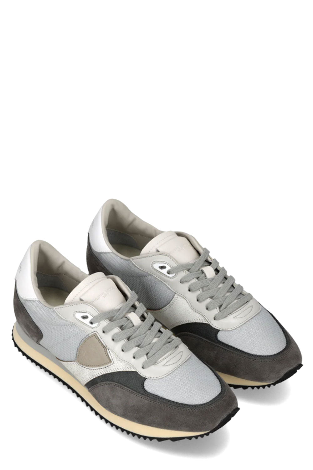 PHILIPPE MODEL Sneakers Blville Uomo Grigio Antracite Bianco