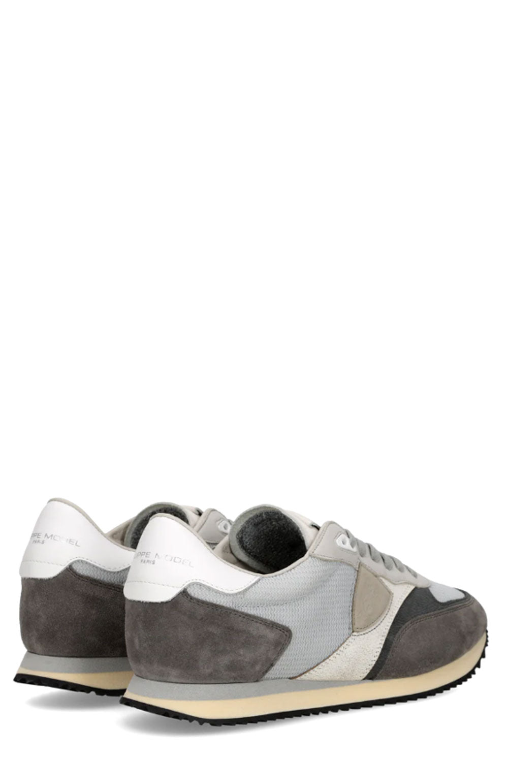 PHILIPPE MODEL Sneakers Blville Uomo Grigio Antracite Bianco