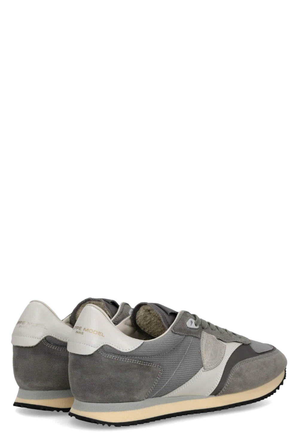 PHILIPPE MODEL Sneakers Blville Uomo Grigio Bianco