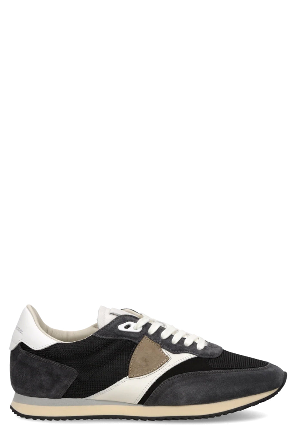 PHILIPPE MODEL Sneakers Blville Uomo Nero Bianco Beige