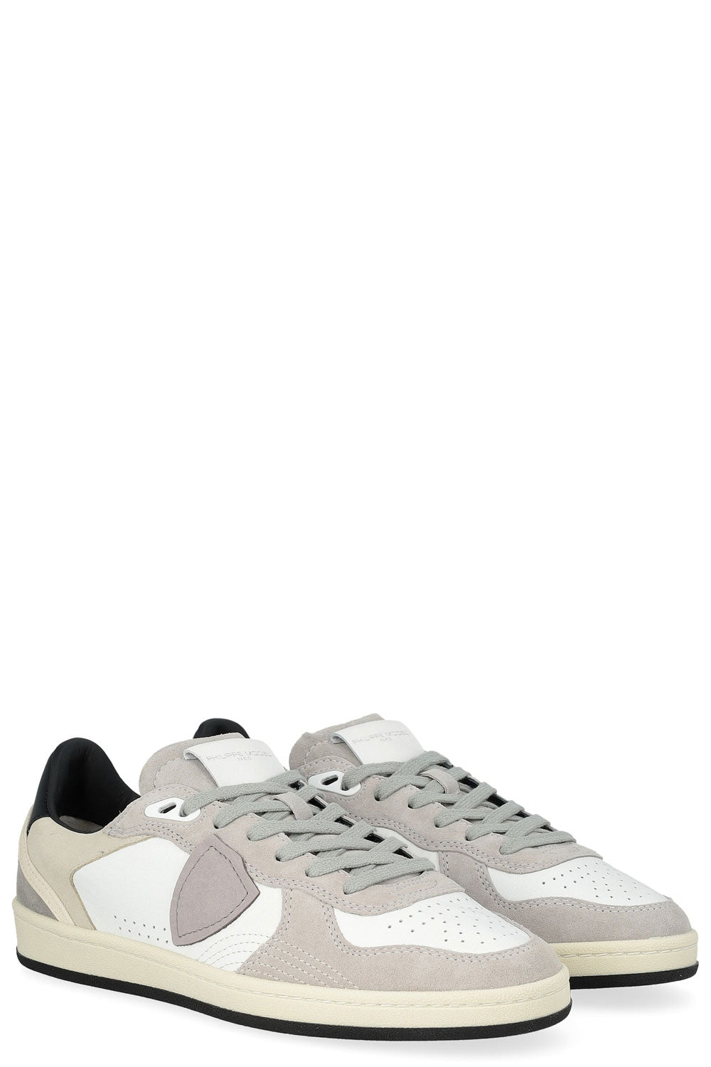PHILIPPE MODEL Sneakers Pgal Uomo Bianco e Grigio