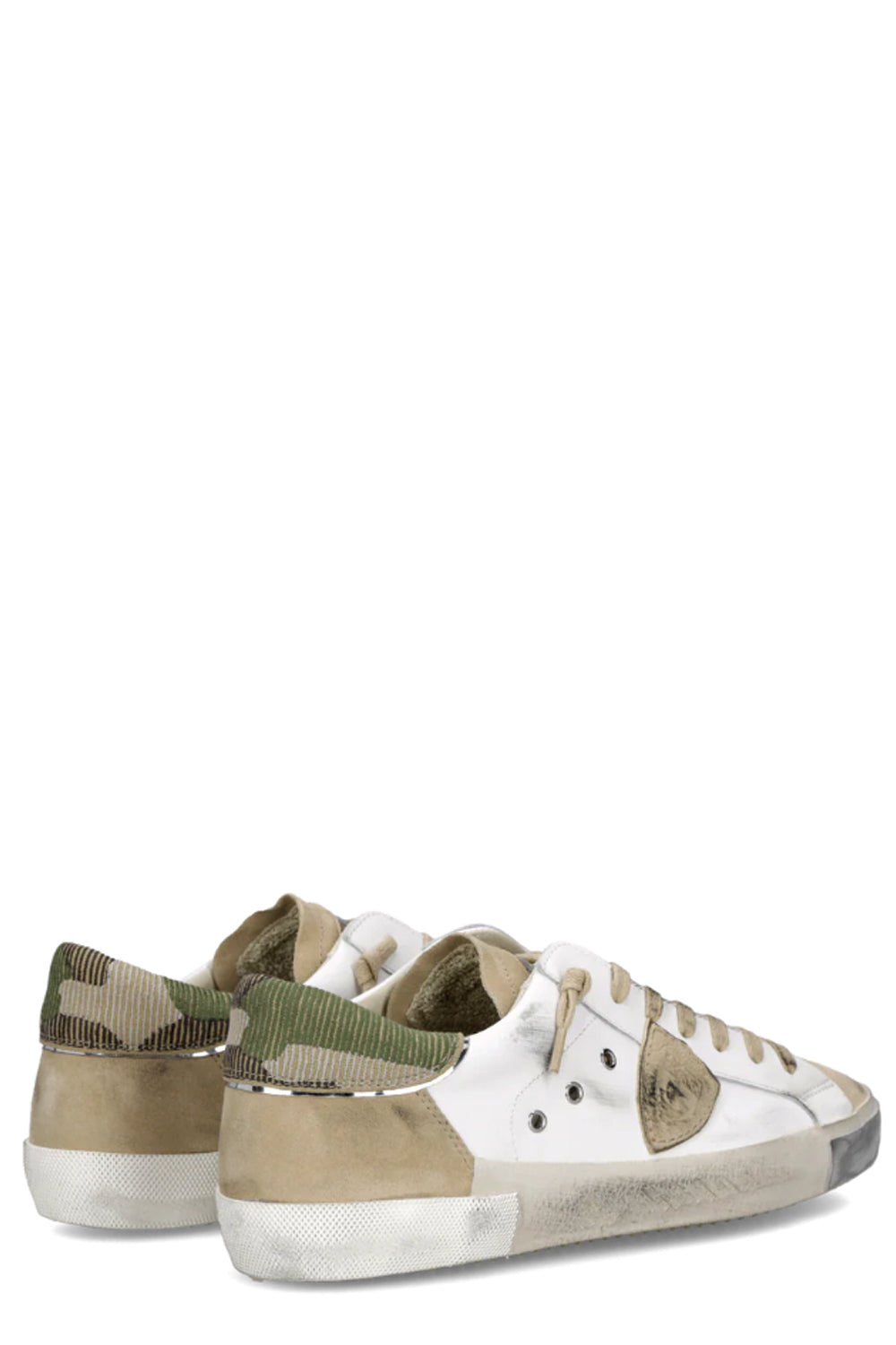 PHILIPPE MODEL Sneakers Prsx Uomo Bianco Beige