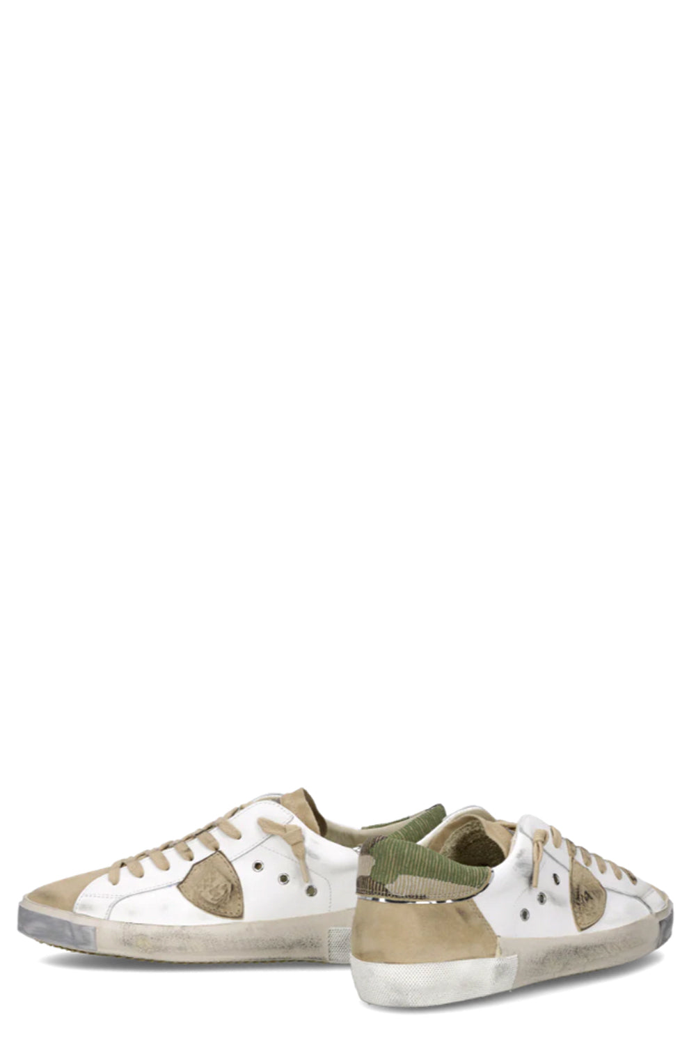 PHILIPPE MODEL Sneakers Prsx Uomo Bianco Beige