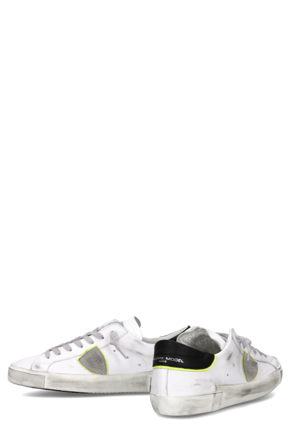 PHILIPPE MODEL Sneakers Prsx Uomo Bianco Nero