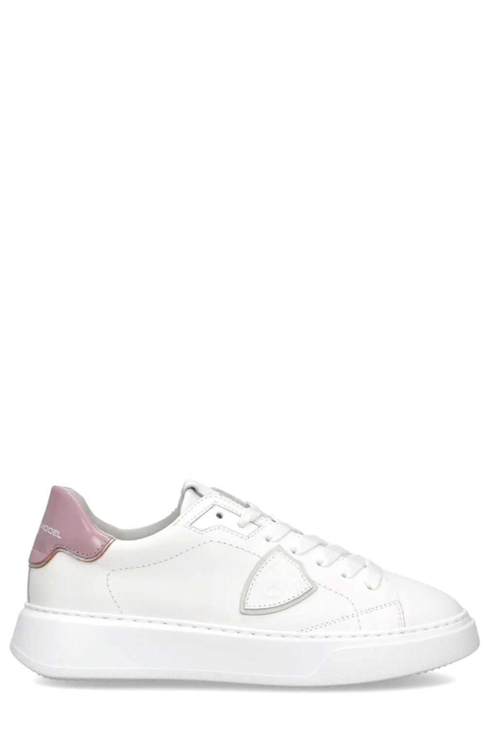 PHILIPPE MODEL Sneakers Temple Donna Bianco Malva