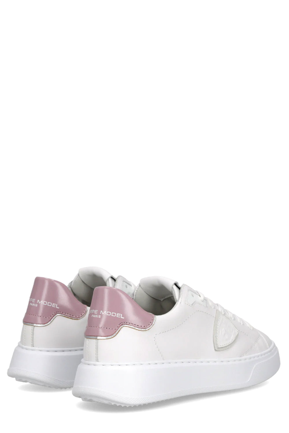 PHILIPPE MODEL Sneakers Temple Donna Bianco Malva