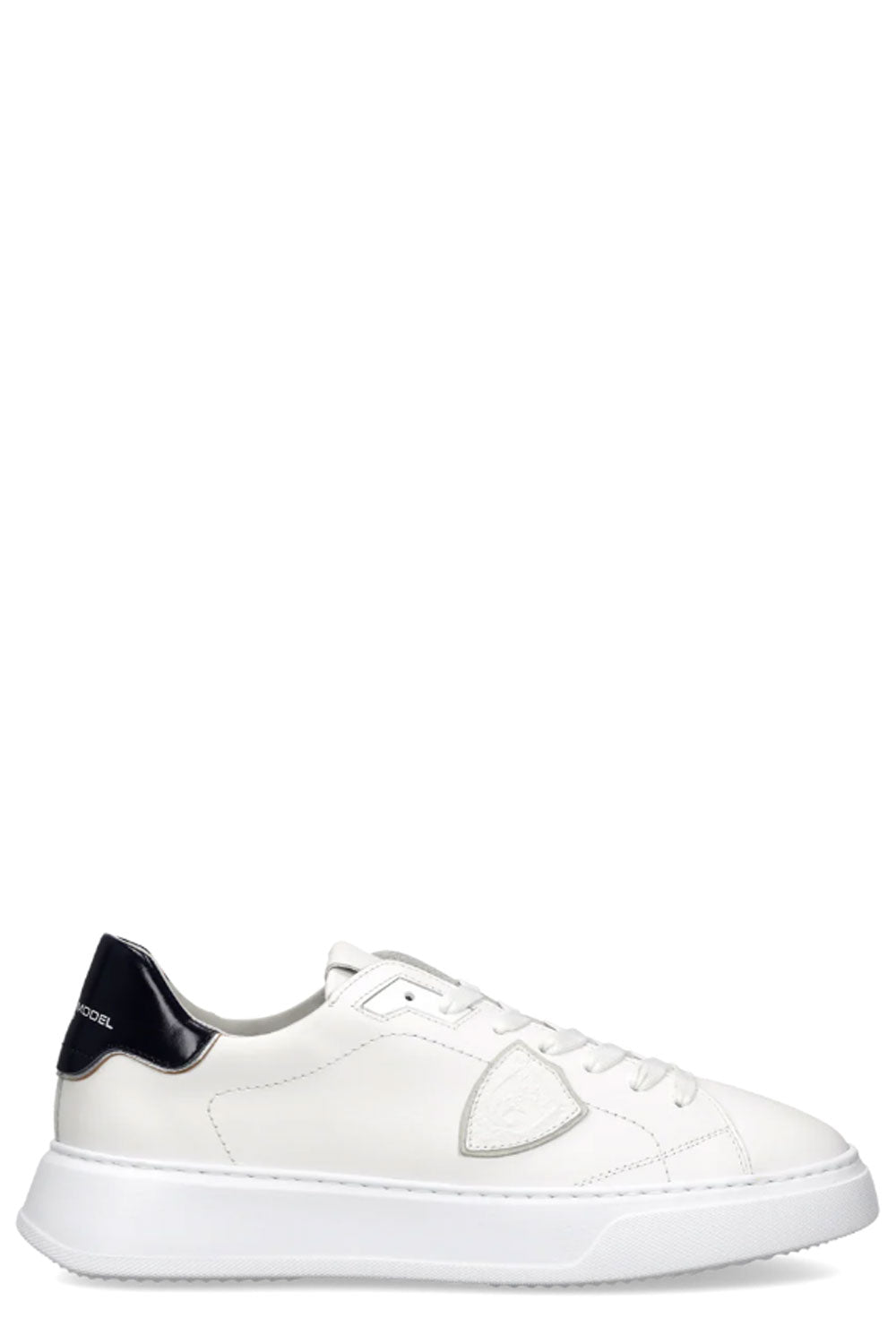 PHILIPPE MODEL Sneakers Temple Uomo Bianco Blu Oceano