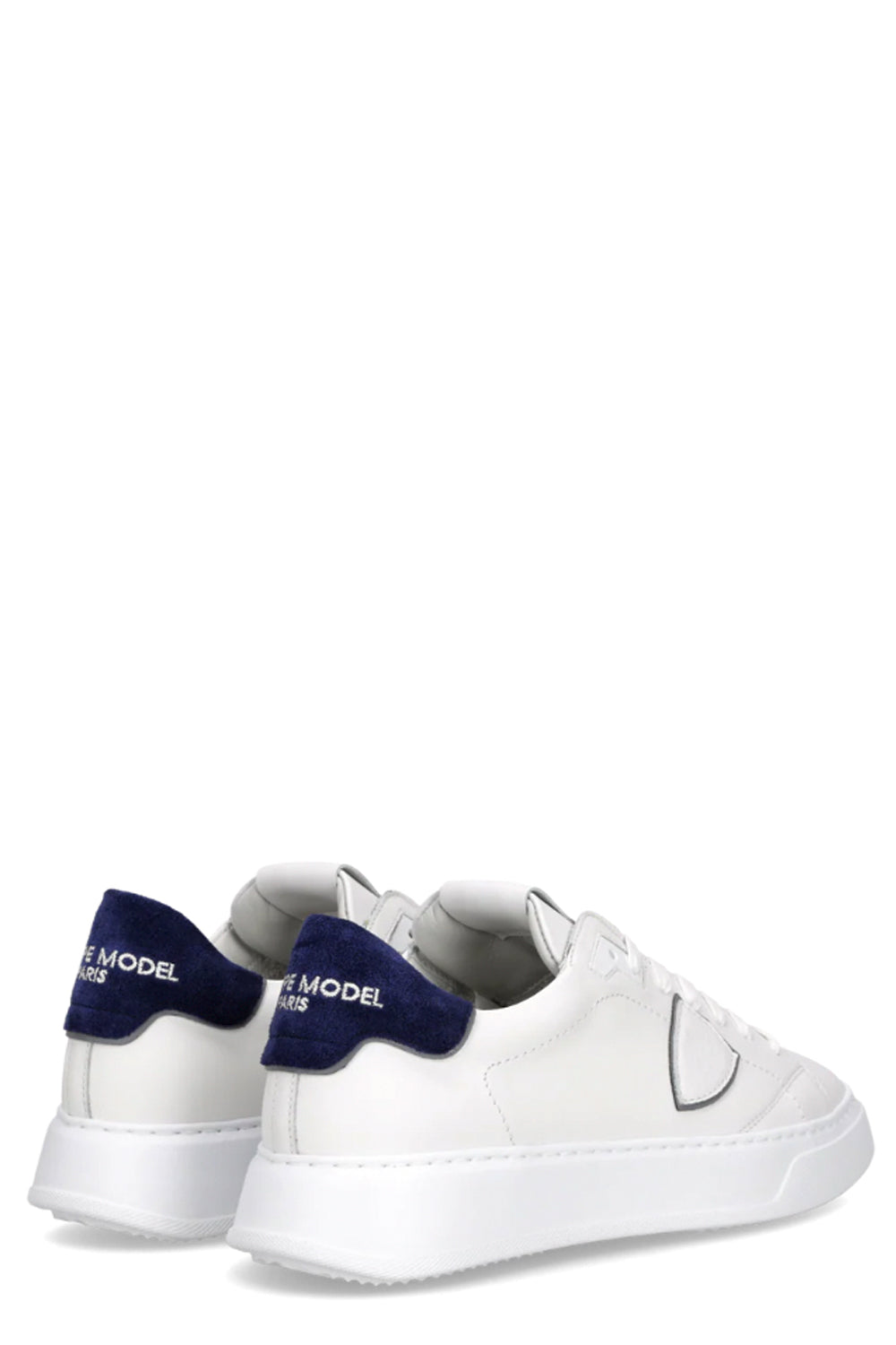 PHILIPPE MODEL Sneakers Temple Uomo Bianco Blu