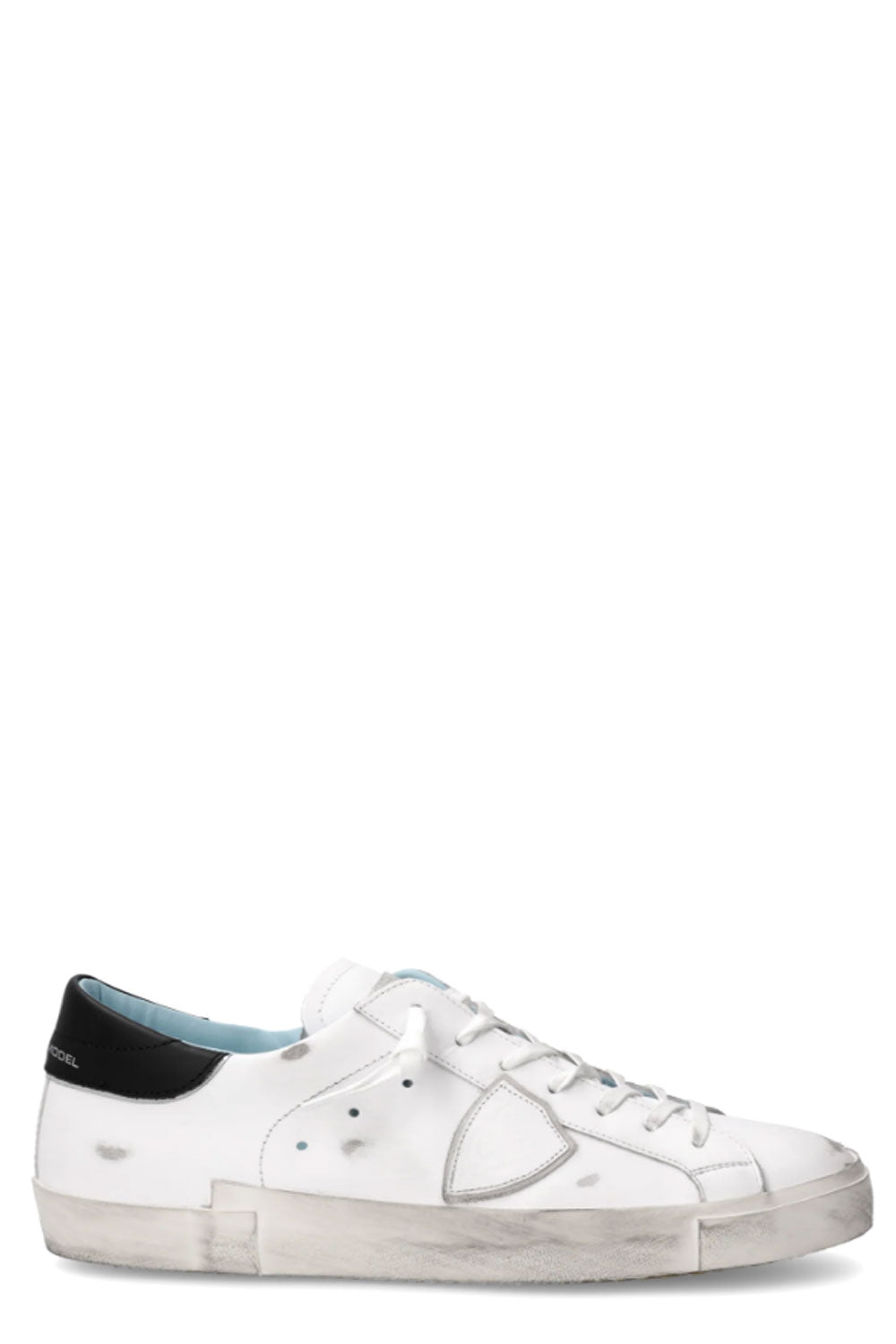 PHILIPPE MODEL Sneaker bassa Prsx Uomo bianco e nero