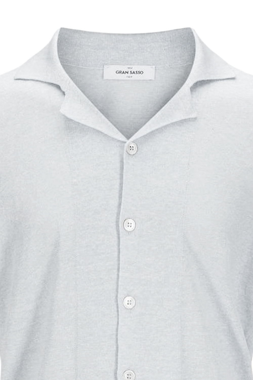 GRAN SASSO Polo in lino e cotone GRAN SASSO
