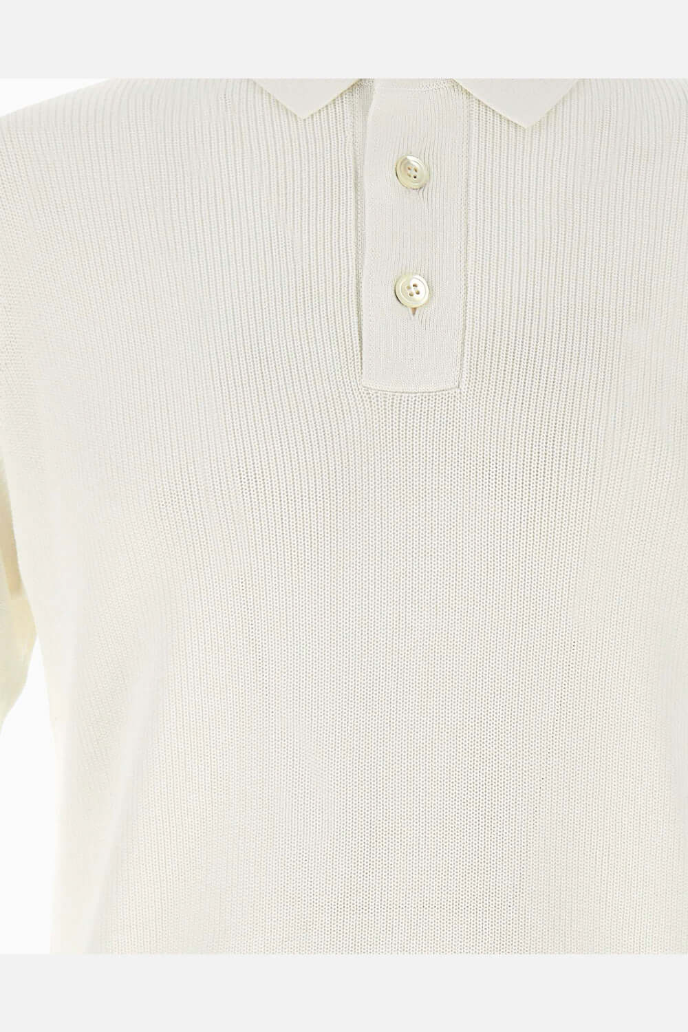 FILIPPO DE LAURENTIIS Polo in crepe di cotone Uncategorized FILIPPO DE LAURENTIIS
