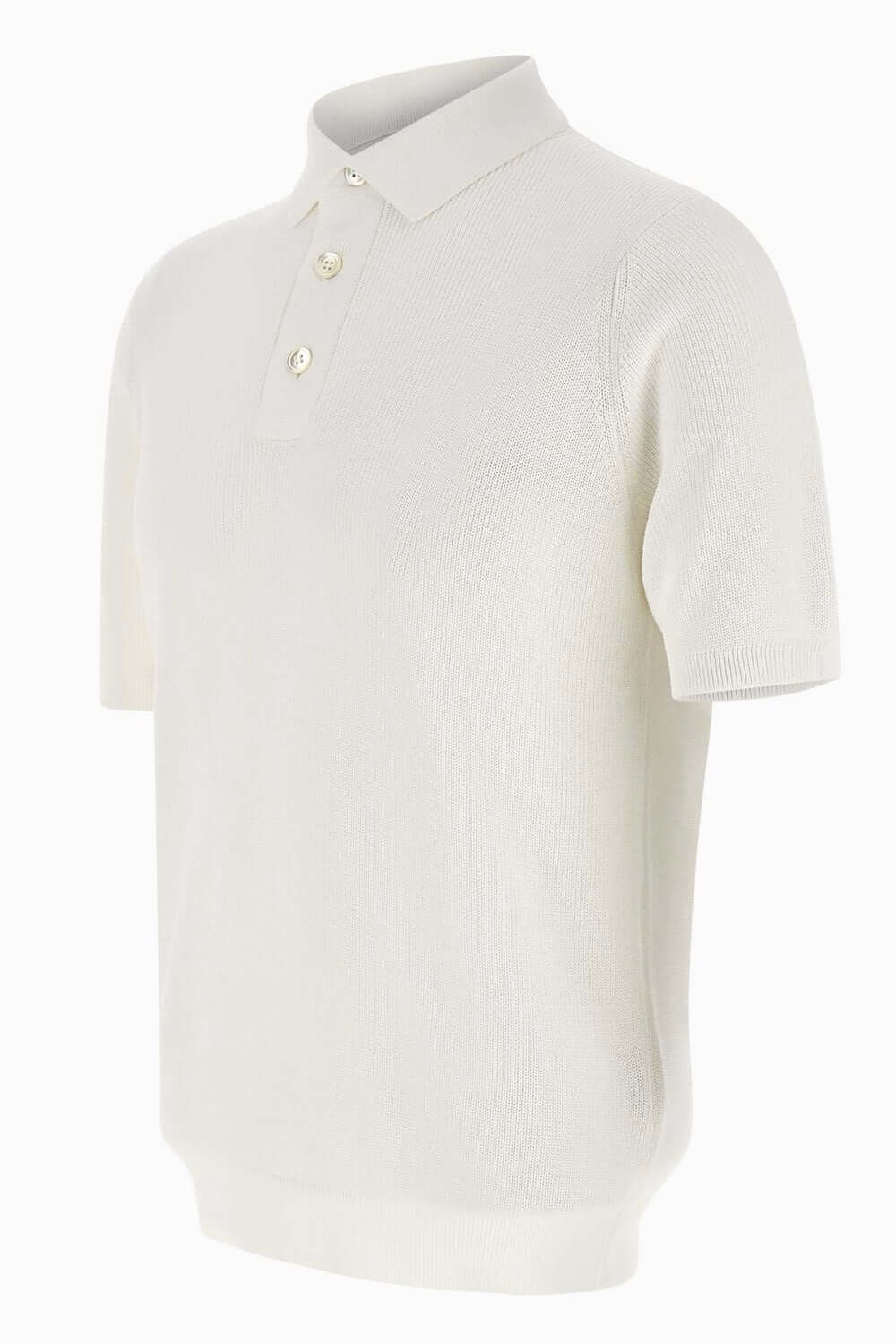 FILIPPO DE LAURENTIIS Polo in crepe di cotone Uncategorized FILIPPO DE LAURENTIIS