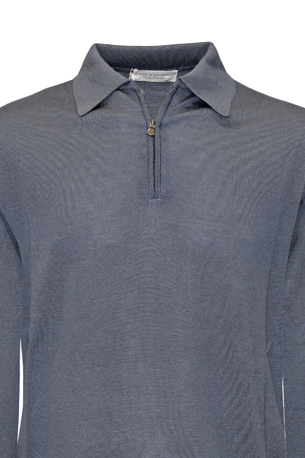 FILIPPO DE LAURENTIIS Polo in lana con zip Uncategorized FILIPPO DE LAURENTIIS