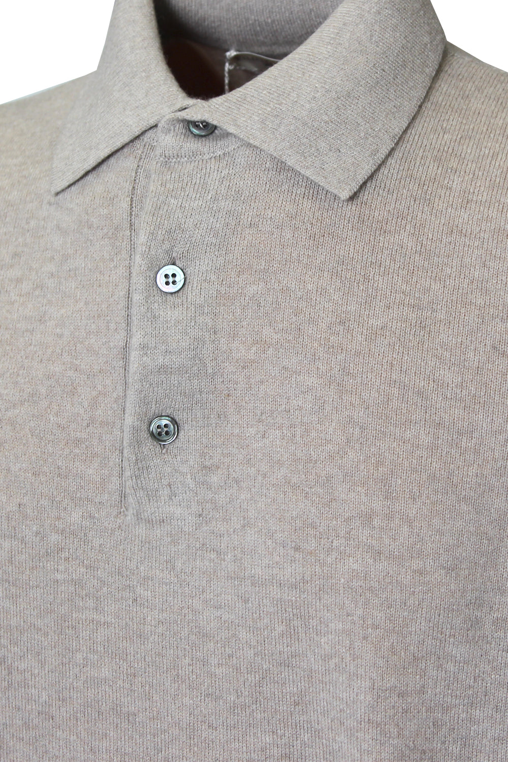 FILIPPO DE LAURENTIIS Polo manica lunga in lana e cashmere