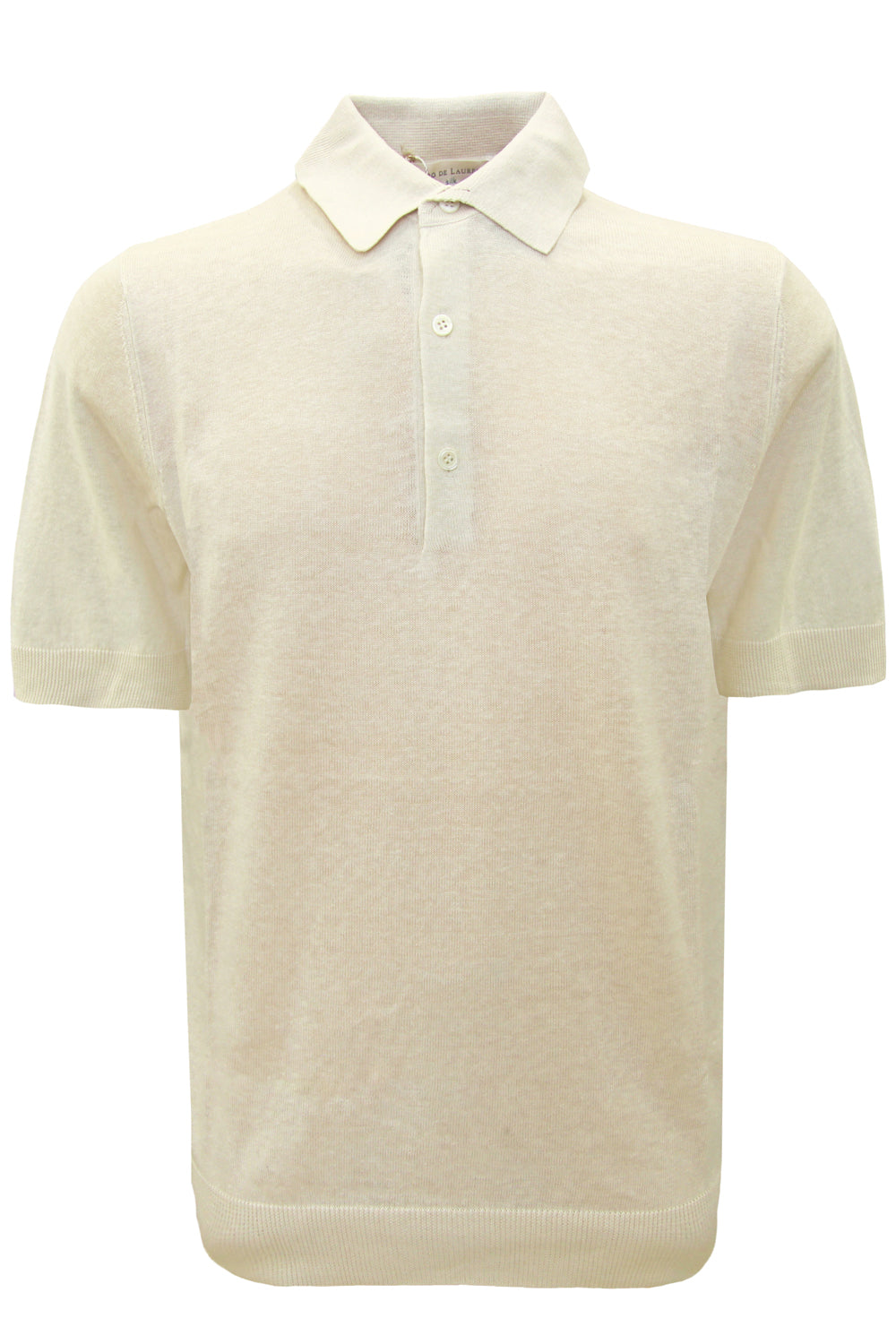 FILIPPO DE LAURENTIIS Polo in lino e cotone Clothing FILIPPO DE LAURENTIIS