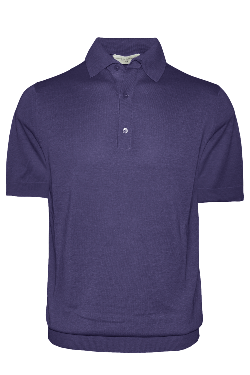 FILIPPO DE LAURENTIIS Polo in lino e seta