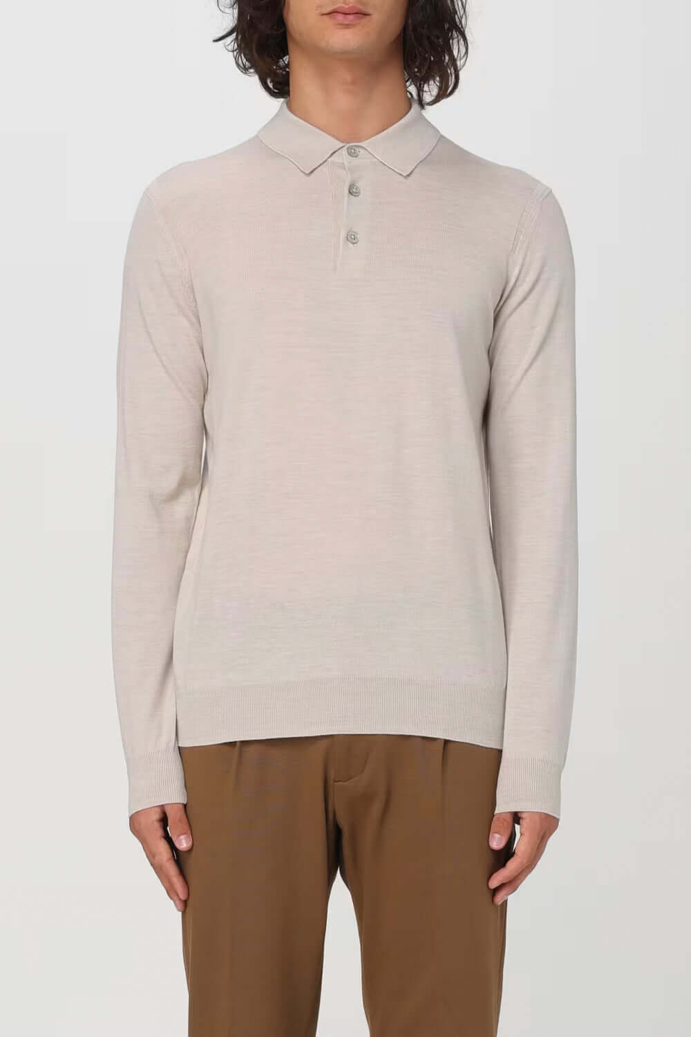 PAOLO PECORA Polo in lana extrafine Uncategorized PAOLO PECORA