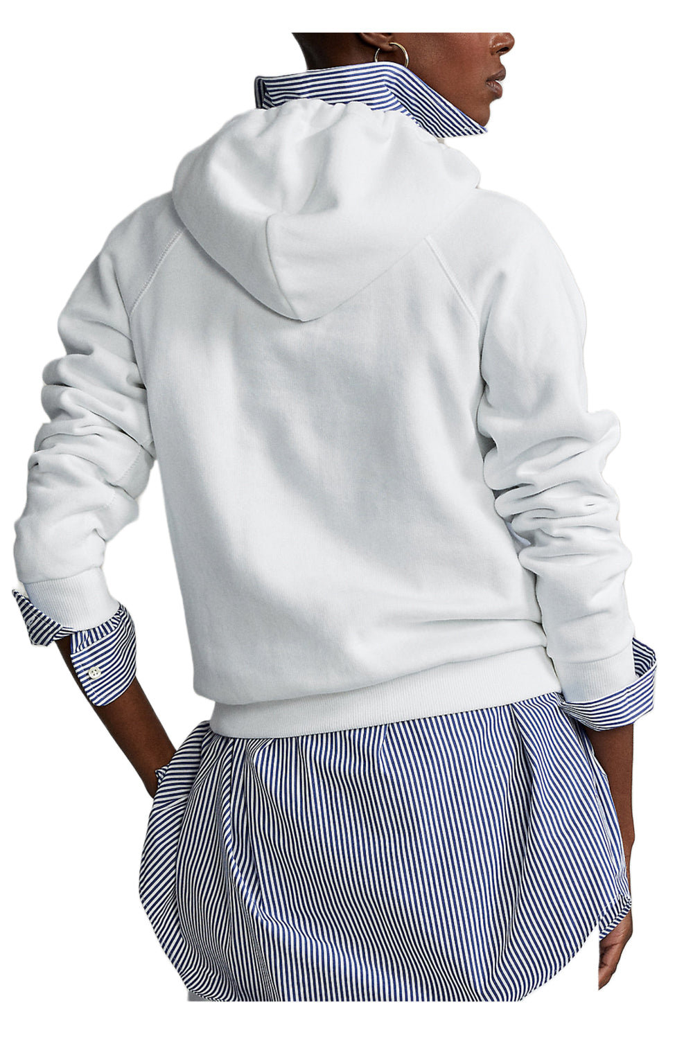 POLO RALPH LAUREN Felpa attillata con cappuccio POLO RALPH LAUREN