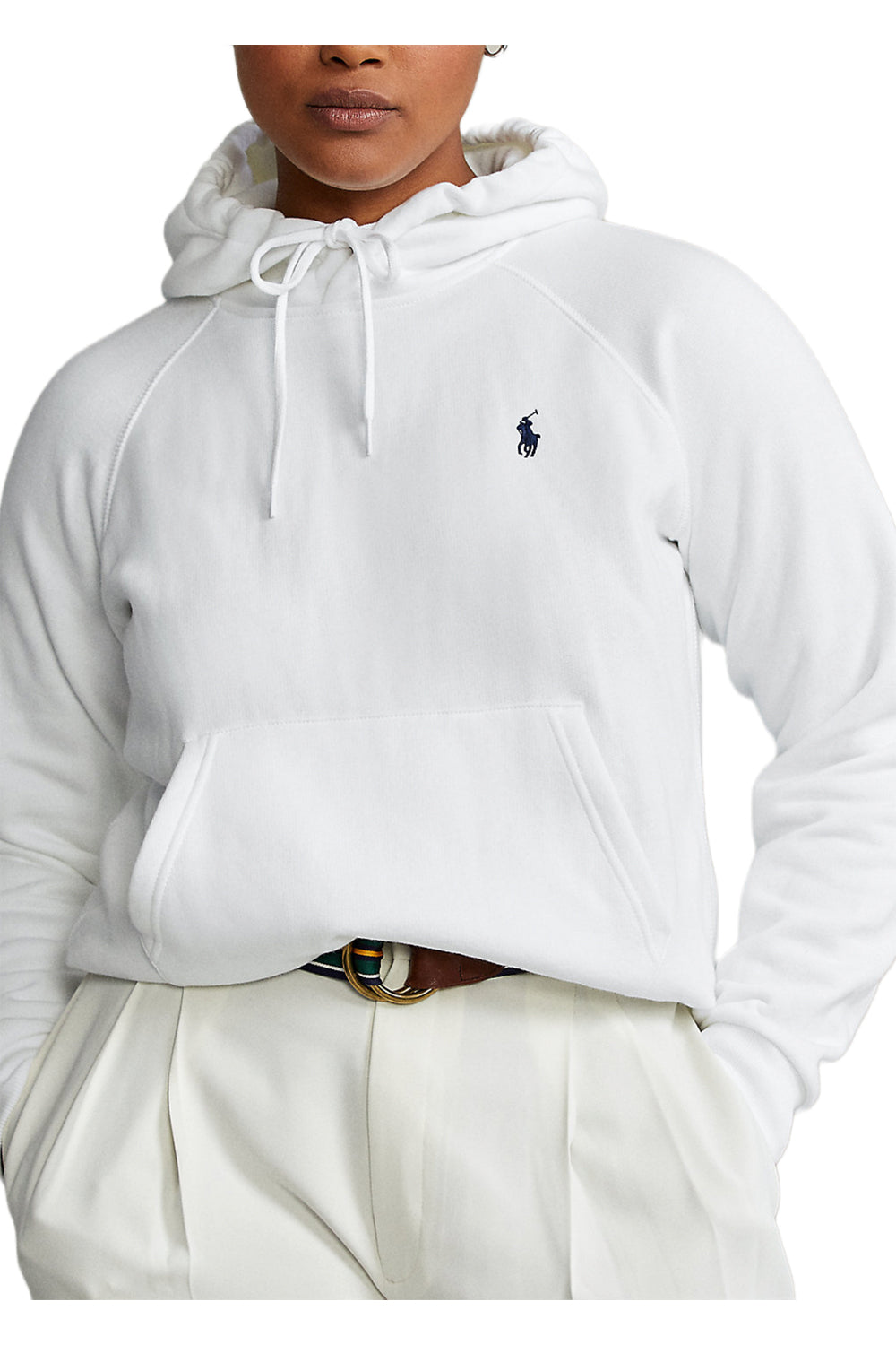POLO RALPH LAUREN Felpa attillata con cappuccio POLO RALPH LAUREN