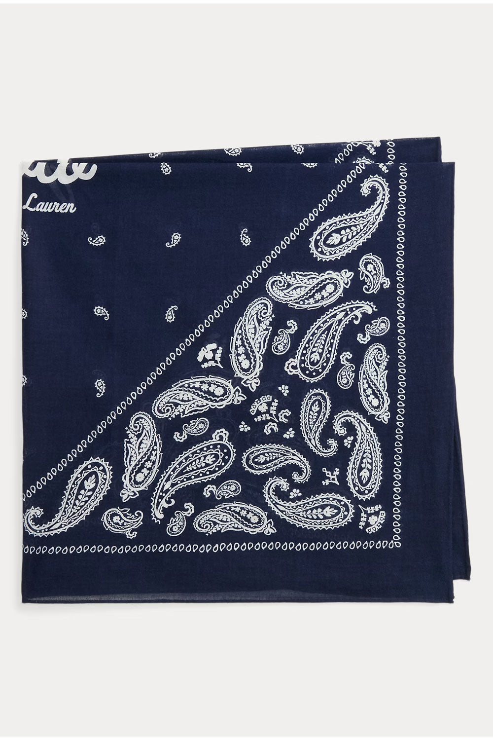 POLO RALPH LAUREN Bandana in cotone con logo