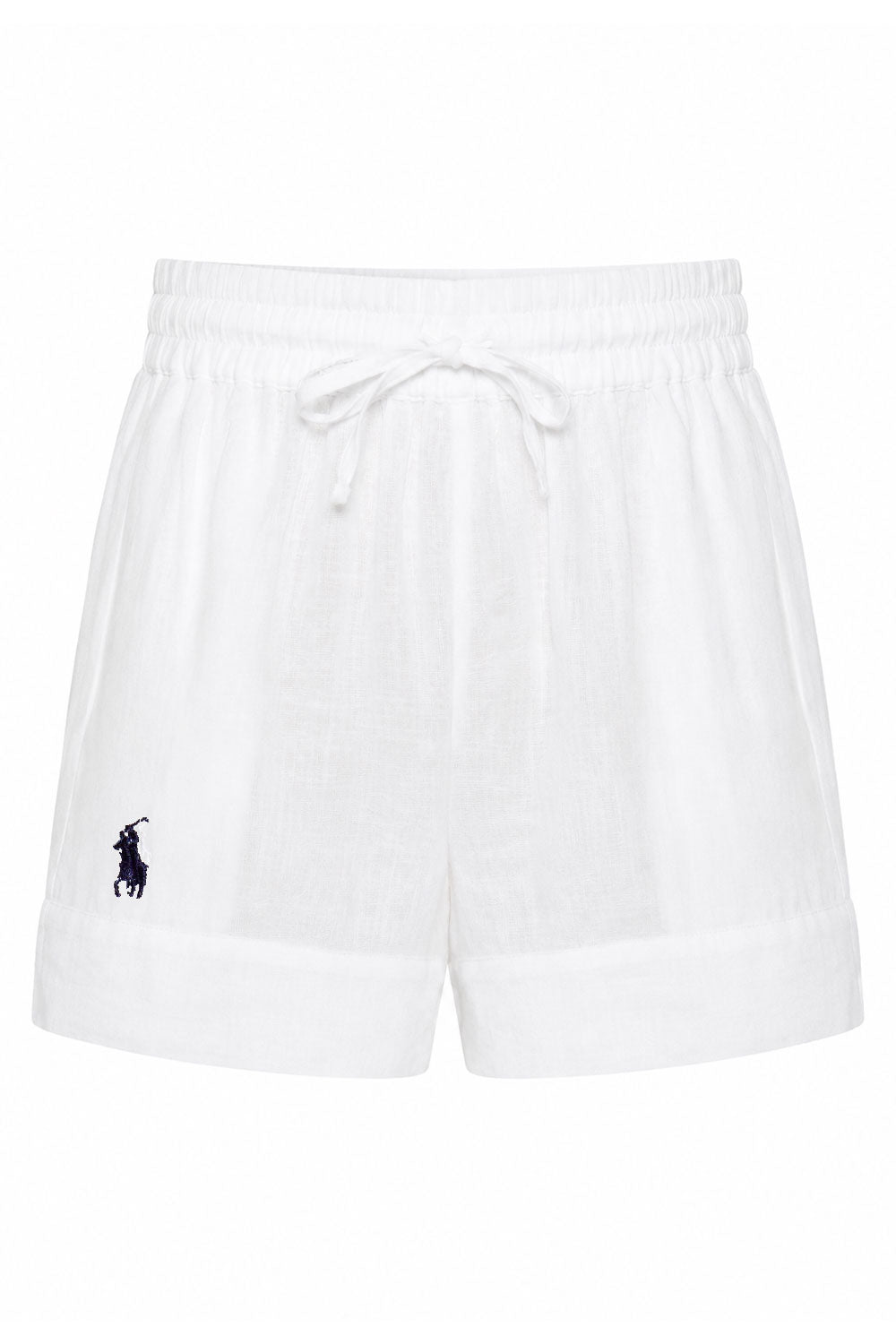 POLO RALPH LAUREN Bermuda in lino e cotone con logo