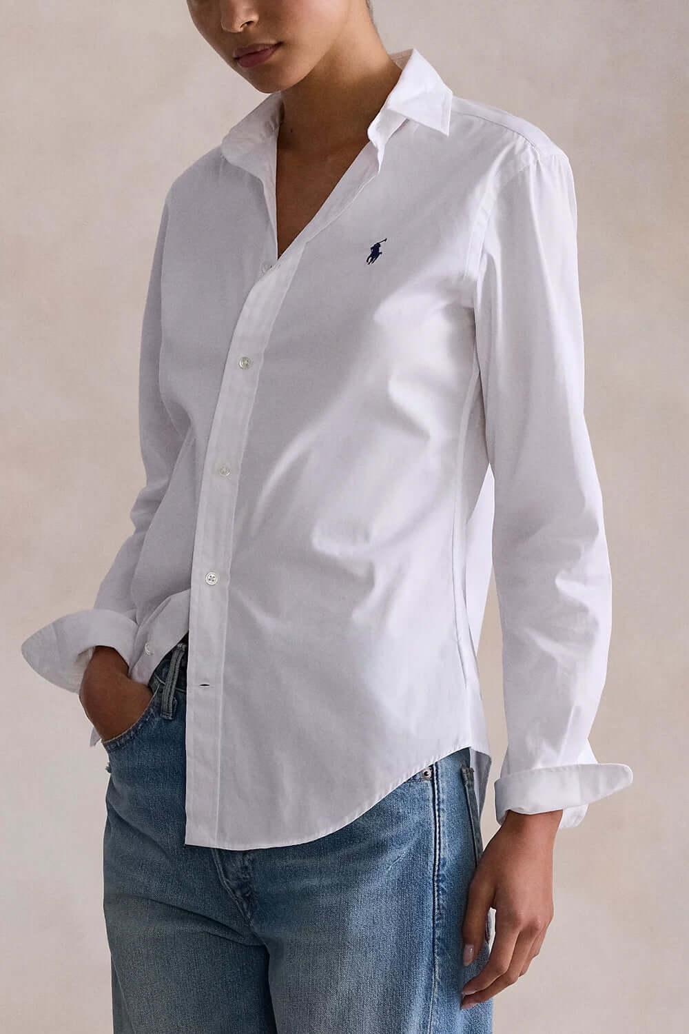 POLO RALPH LAUREN Camicia in cotone Slim-Fit Uncategorized POLO RALPH LAUREN