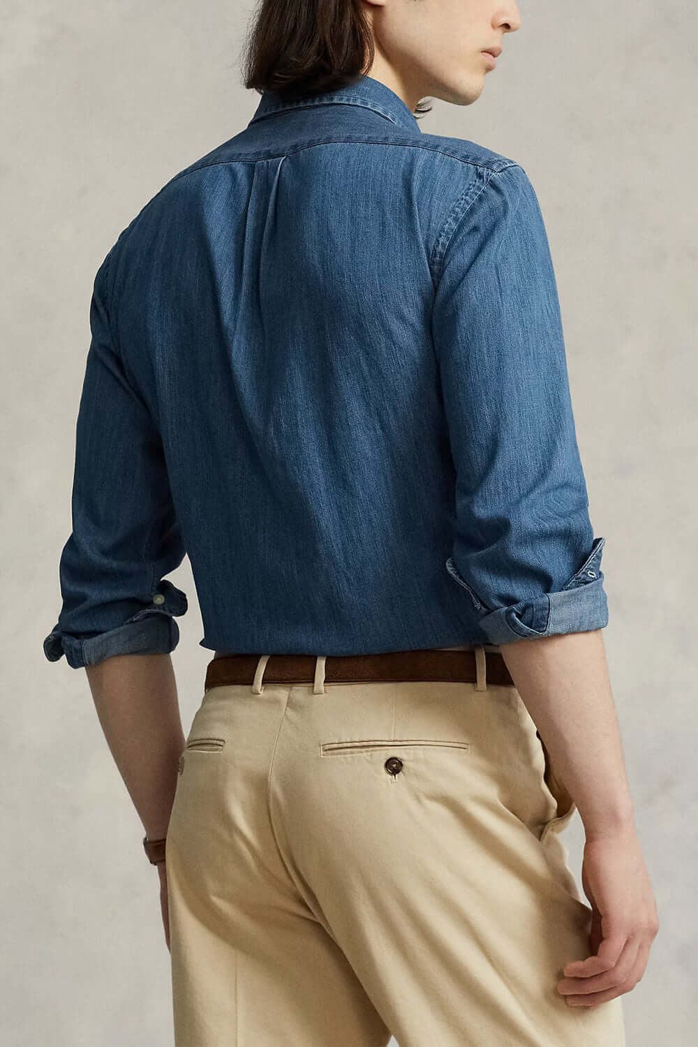 POLO RALPH LAUREN Camicia in denim Custom-Fit Uncategorized POLO RALPH LAUREN