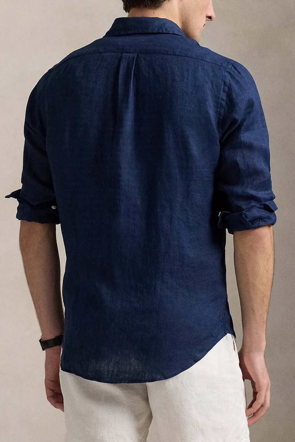 POLO RALPH LAUREN Camicia in lino Custom-Fit Uncategorized POLO RALPH LAUREN