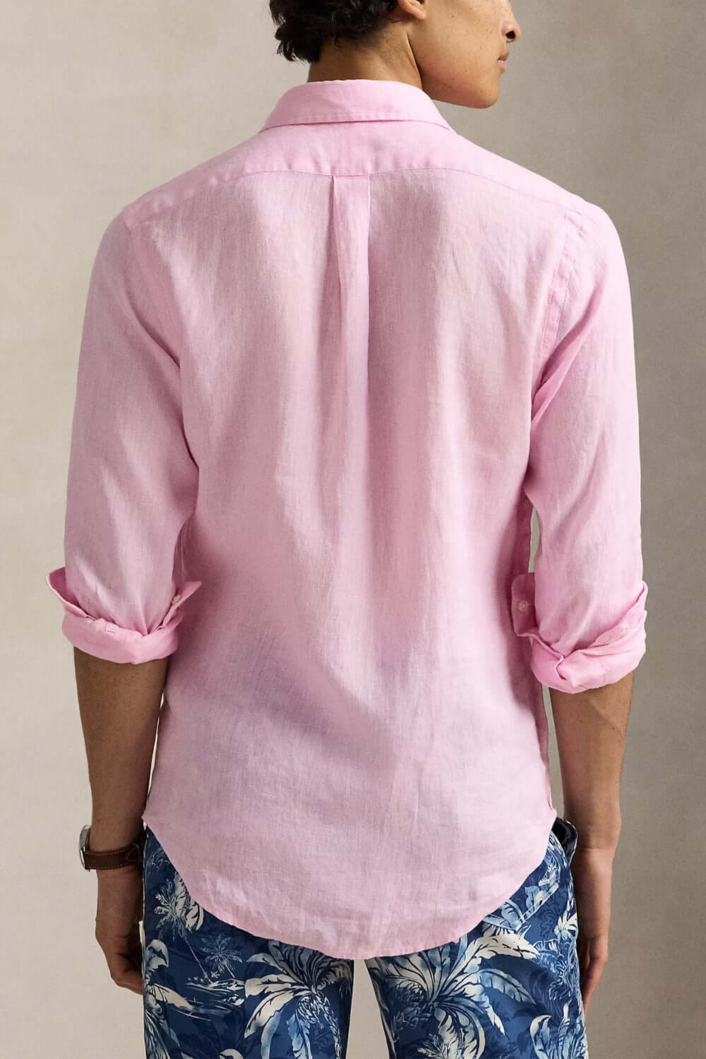 POLO RALPH LAUREN Camicia in lino Custom-Fit Uncategorized POLO RALPH LAUREN