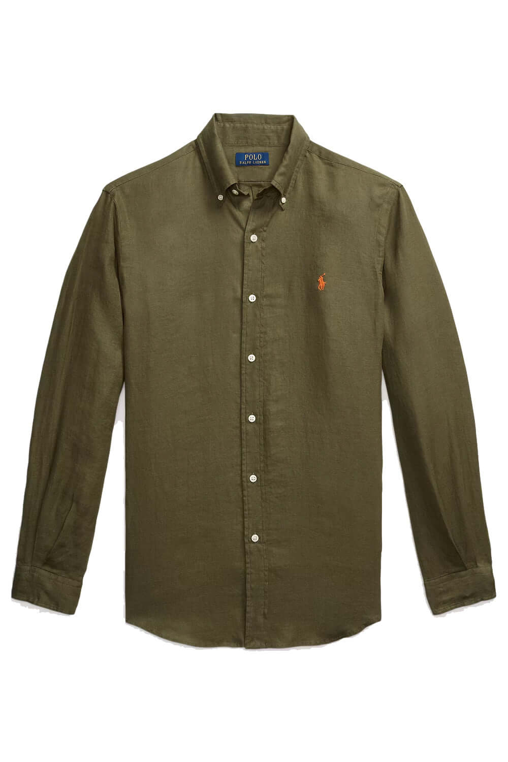 POLO RALPH LAUREN Camicia in lino Custom-Fit Uncategorized POLO RALPH LAUREN