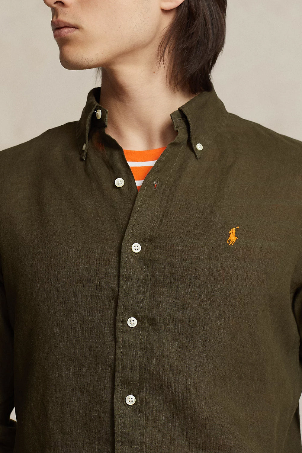 POLO RALPH LAUREN Camicia in lino Slim-Fit POLO RALPH LAUREN