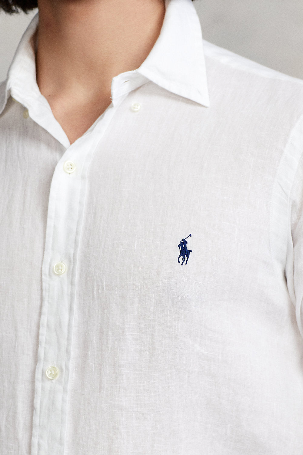 POLO RALPH LAUREN Camicia in lino Slim-Fit
