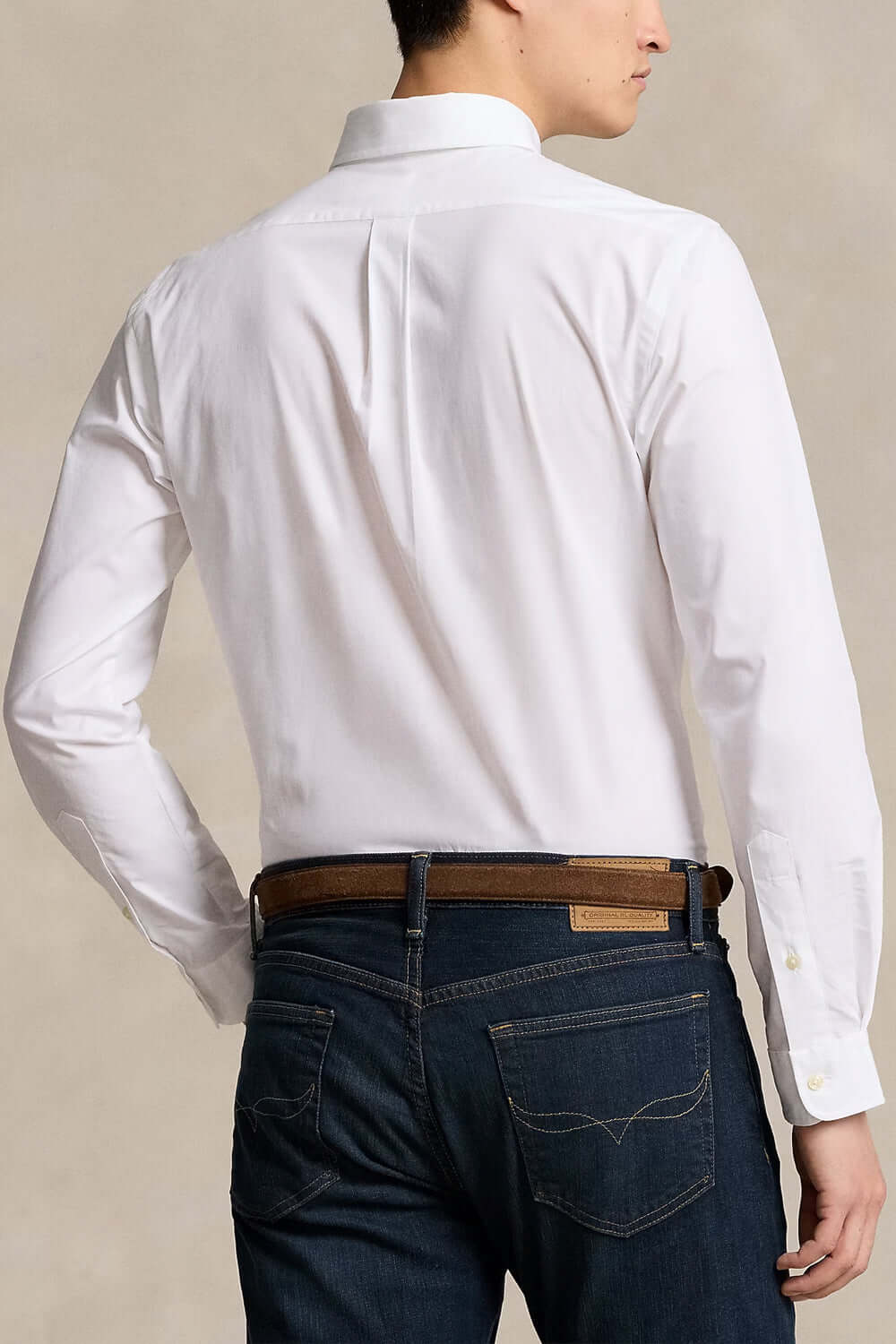 POLO RALPH LAUREN Camicia in popeline stretch Custom-Fit Uncategorized POLO RALPH LAUREN