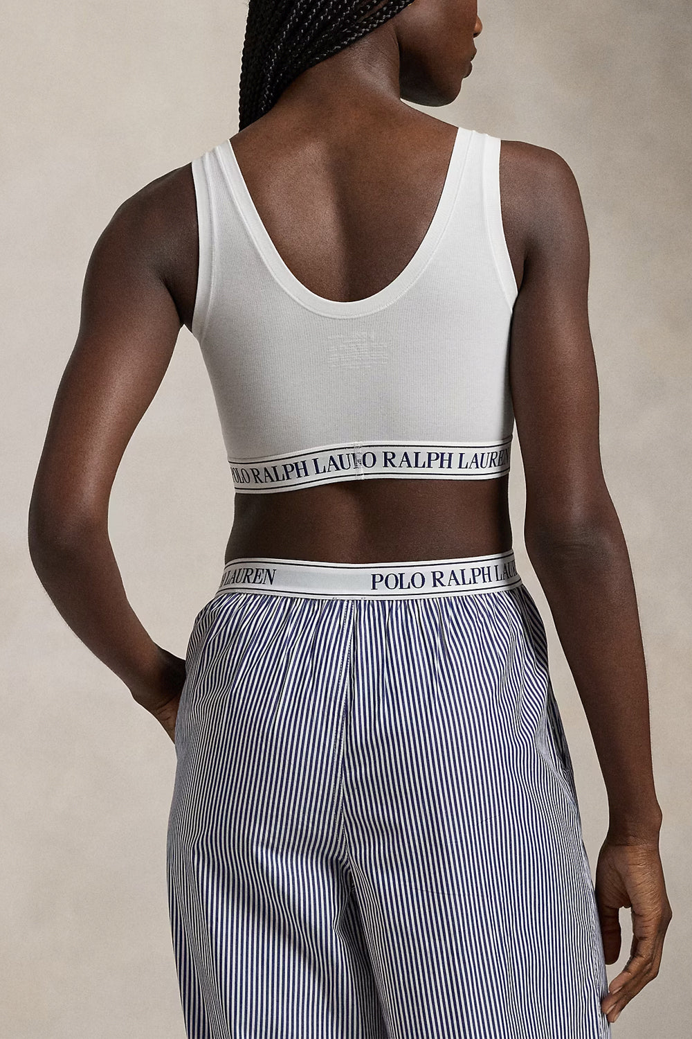 POLO RALPH LAUREN Canotta corta scollo rotondo