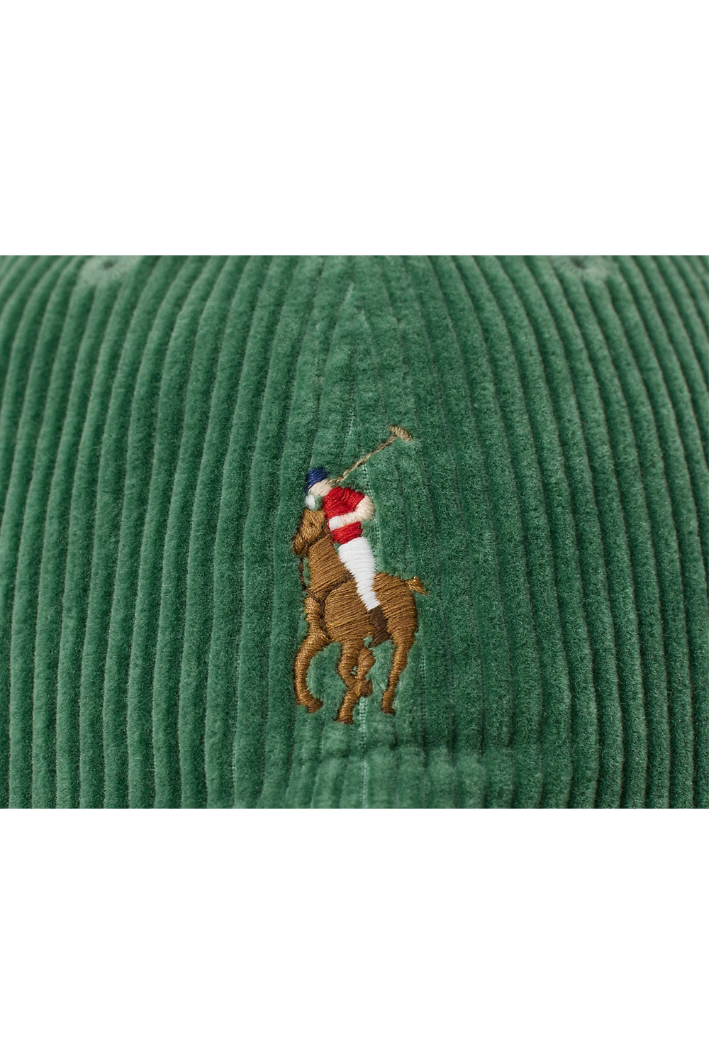 POLO RALPH LAUREN Cappellino baseball in velluto a coste