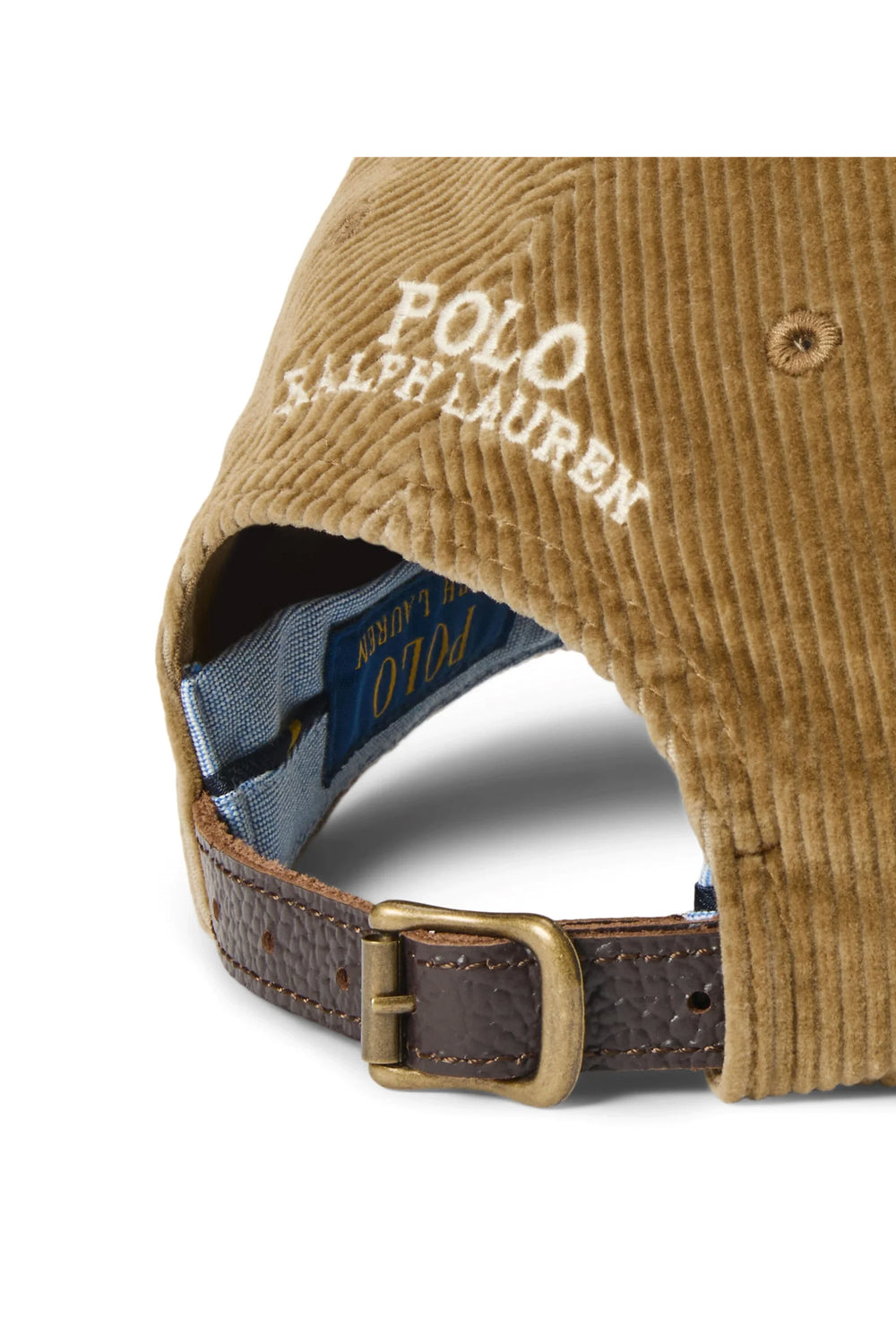 POLO RALPH LAUREN Cappellino baseball in velluto a coste