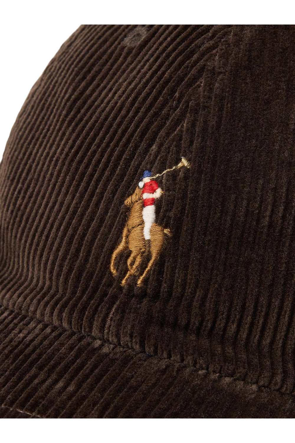 POLO RALPH LAUREN Cappellino baseball in velluto a coste