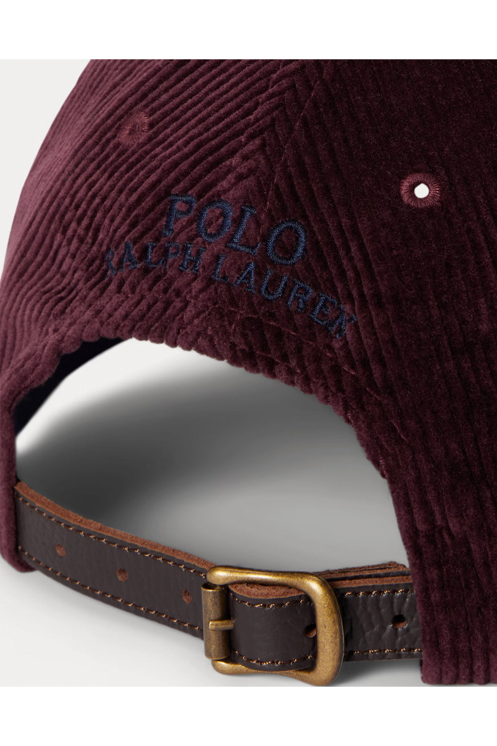 POLO RALPH LAUREN Cappellino baseball in velluto a coste