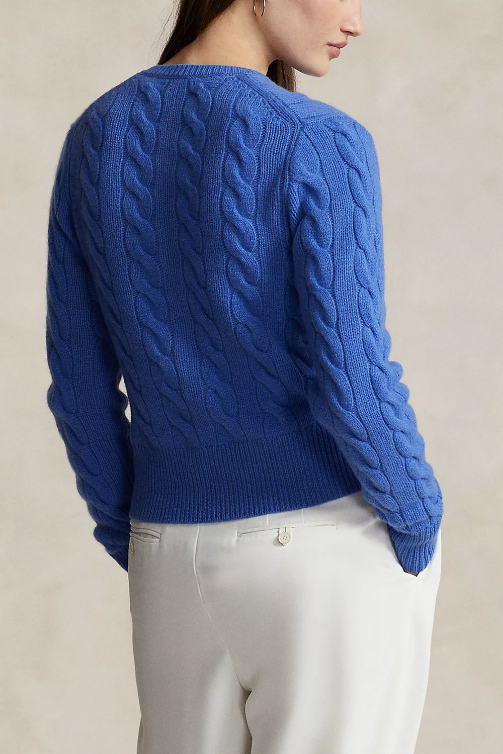 POLO RALPH LAUREN Cardigan a trecce in lana e cashmere POLO RALPH LAUREN