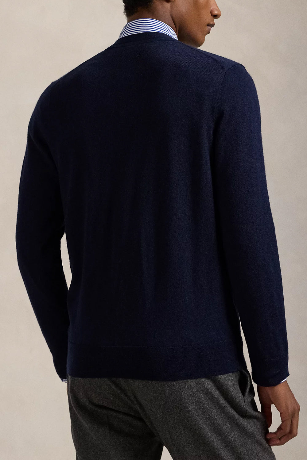 POLO RALPH LAUREN Cardigan in lana lavabile Slim-Fit Uncategorized POLO RALPH LAUREN