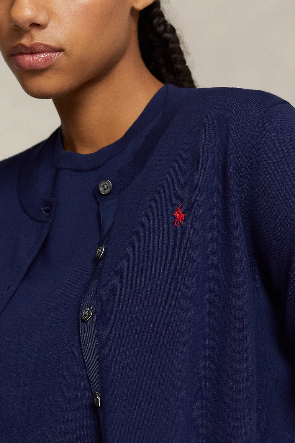 POLO RALPH LAUREN Cardigan in misto cotone POLO RALPH LAUREN