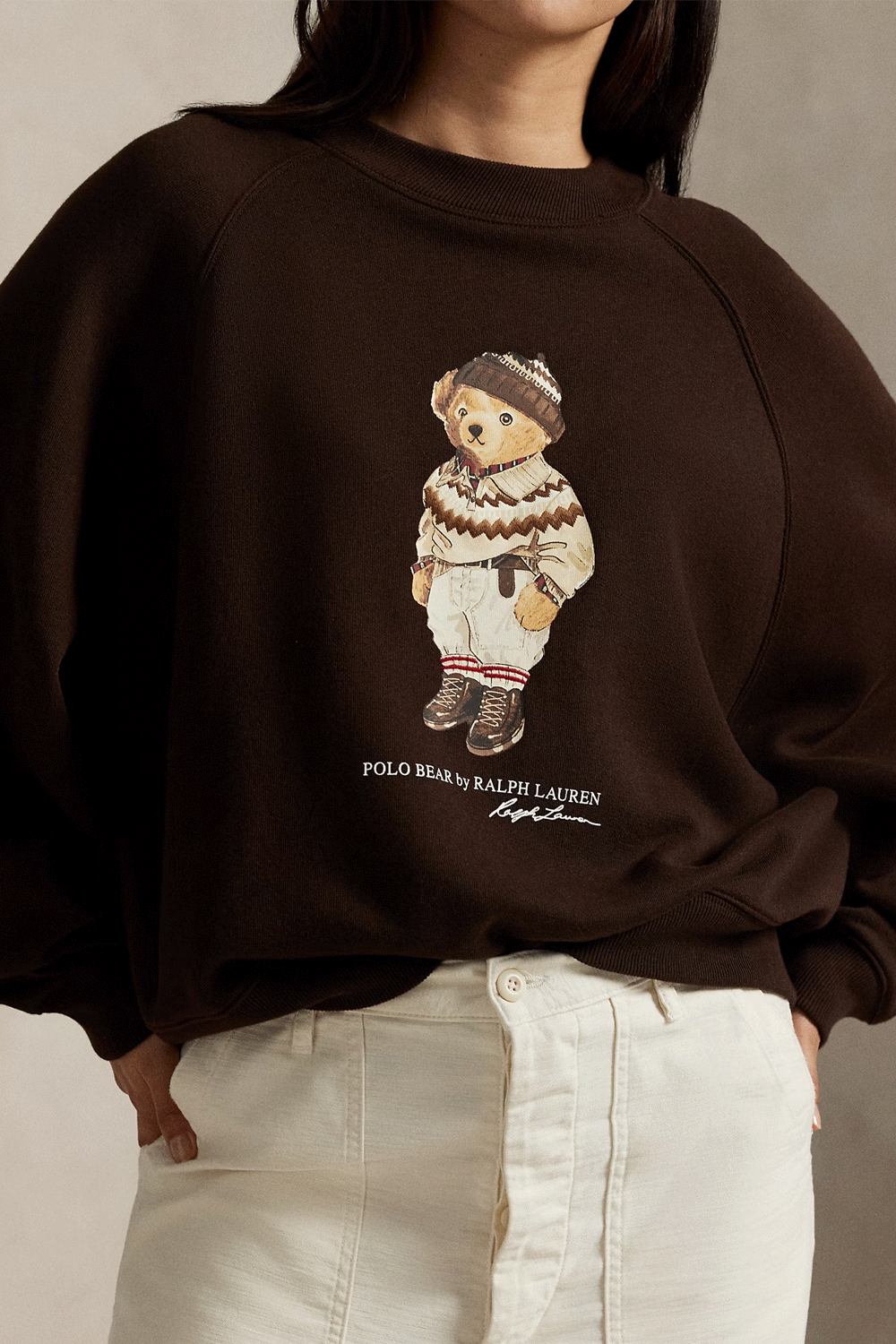 POLO RALPH LAUREN Felpa Polo Bear a girocollo